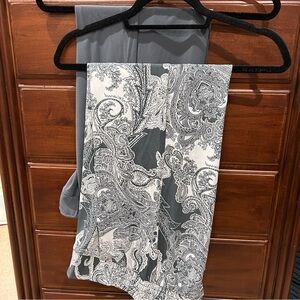 IMAN Wide Leg Knit Pants Set of 2 in Grey